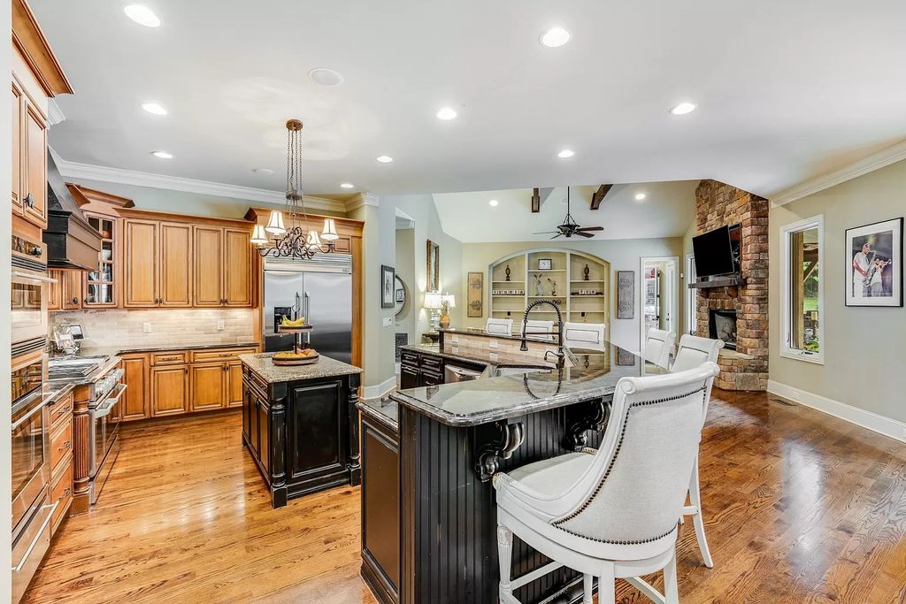 The Home in Franklin has the privacy, elegance, size and pure fun factor to make this the "Gem of Franklin", now available for sale. This home located at 2455 Durham Manor Dr, Franklin, Tennessee