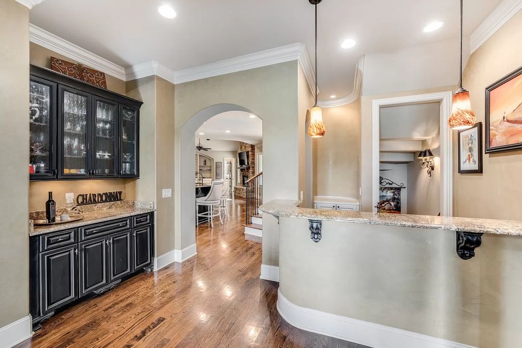 The Home in Franklin has the privacy, elegance, size and pure fun factor to make this the "Gem of Franklin", now available for sale. This home located at 2455 Durham Manor Dr, Franklin, Tennessee