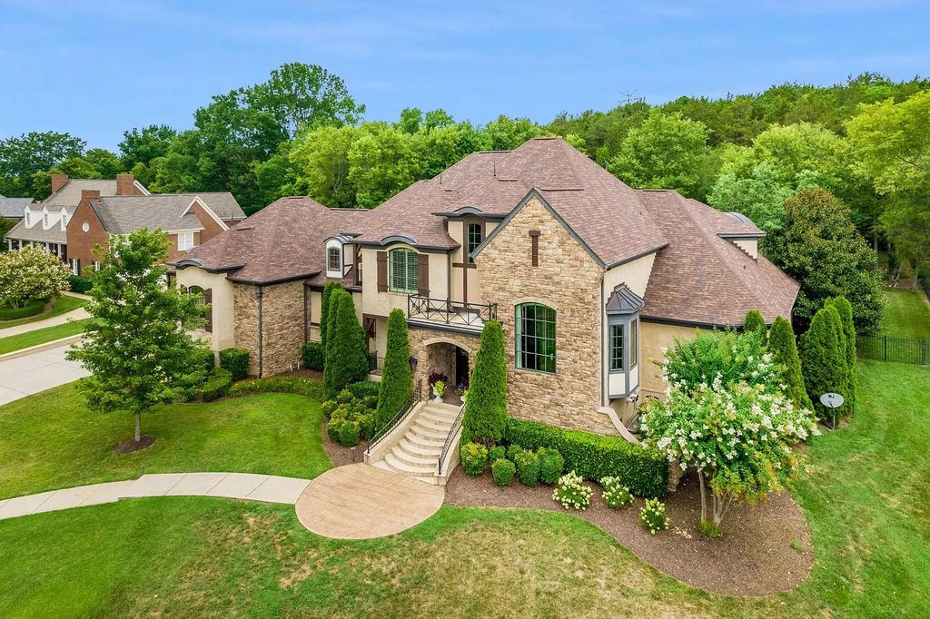 The Home in Franklin has the privacy, elegance, size and pure fun factor to make this the "Gem of Franklin", now available for sale. This home located at 2455 Durham Manor Dr, Franklin, Tennessee