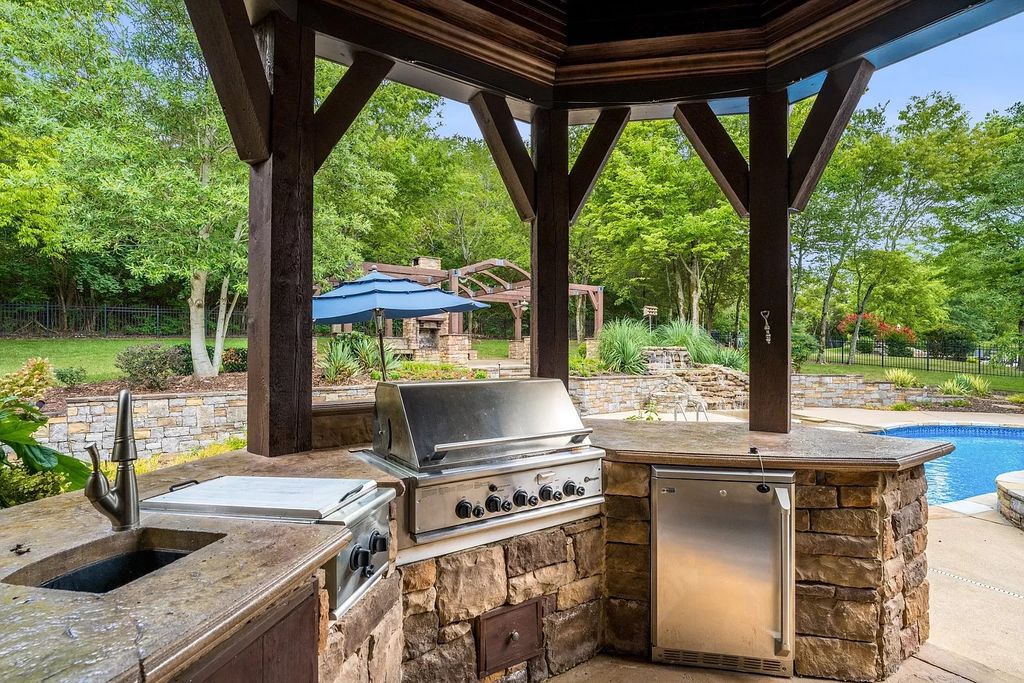 The Home in Franklin has the privacy, elegance, size and pure fun factor to make this the "Gem of Franklin", now available for sale. This home located at 2455 Durham Manor Dr, Franklin, Tennessee