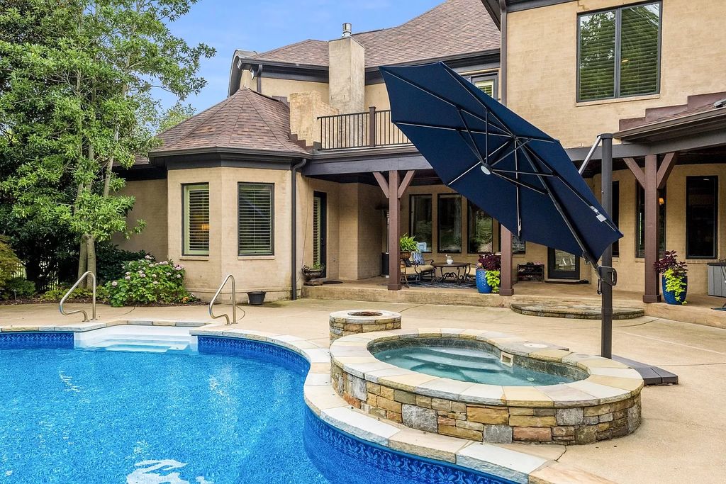 The Home in Franklin has the privacy, elegance, size and pure fun factor to make this the "Gem of Franklin", now available for sale. This home located at 2455 Durham Manor Dr, Franklin, Tennessee