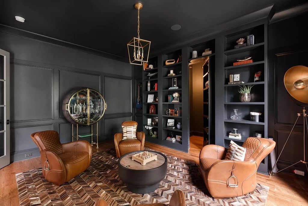The Estate in Nashville features expansive living inclusive of chef’s kitchen, formal and informal entertainment spaces, now available for sale. This home located at 1609 Otter Creek Rd, Nashville, Tennessee