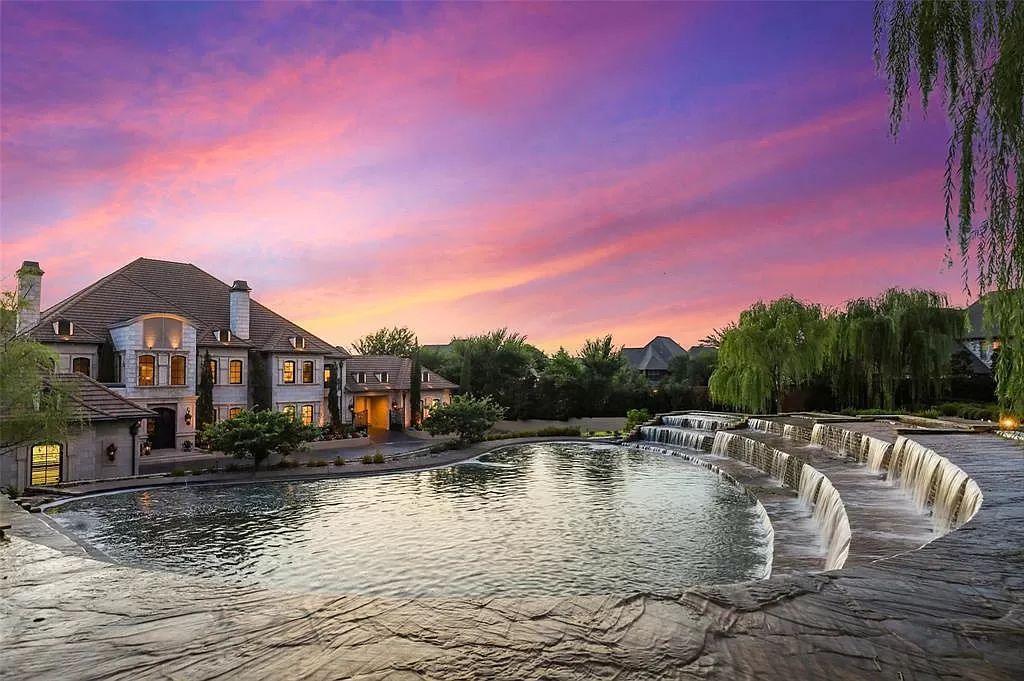 The Home in Southlake, a beautifully updated home with multiple outdoor living areas and balconies overlooking backyard paradise is now available for sale. This home located at 400 S White Chapel Blvd, Southlake, Texas