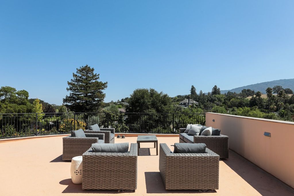 The Home in Los Altos Hills, an unparalleled estate was built with 5-star designer appointments inside and out and no straight angles to maximize California lifestyle is now available for sale. This house located at 12921 Tripoli Ct, Los Altos Hills, California