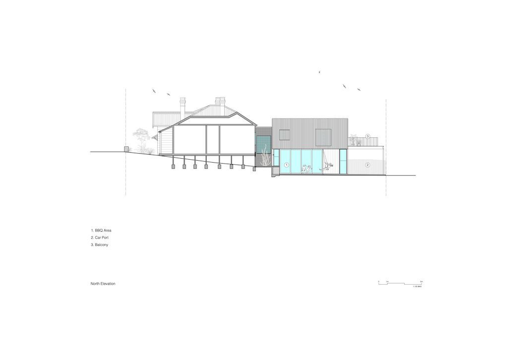 Picket House Northcote Home Clad In White Pickets by Austin Maynard 10