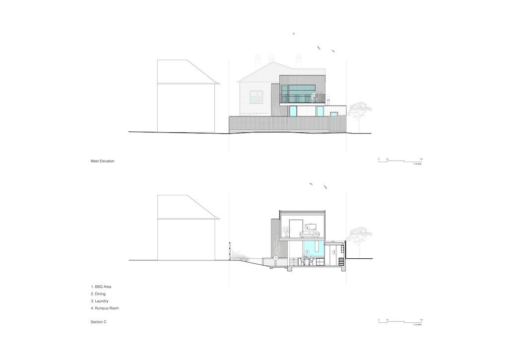 Picket House, Northcote Home Clad In White Pickets by Austin Maynard