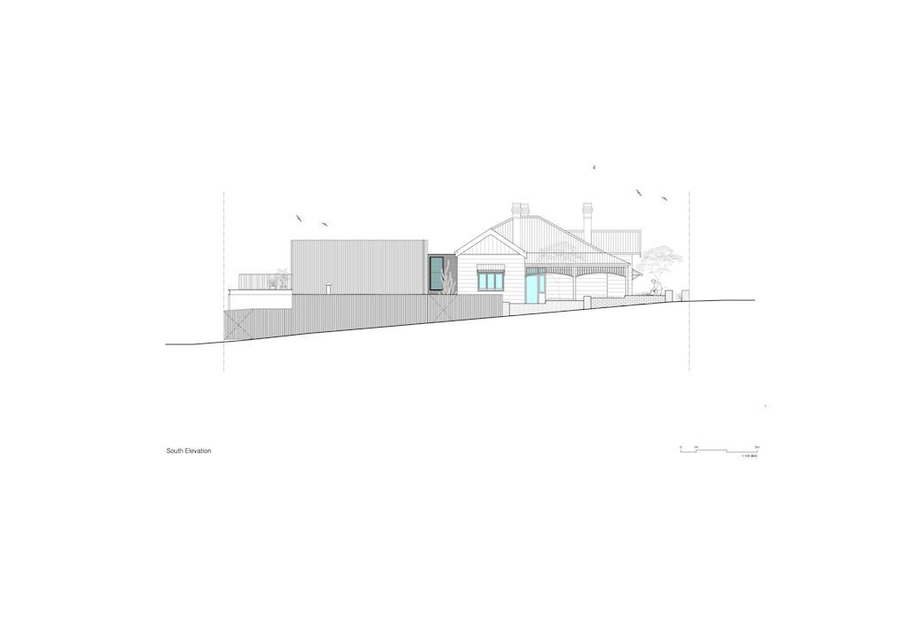 Picket House Northcote Home Clad In White Pickets by Austin Maynard 14