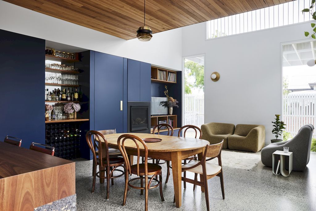 Picket House, Northcote Home Clad In White Pickets by Austin Maynard