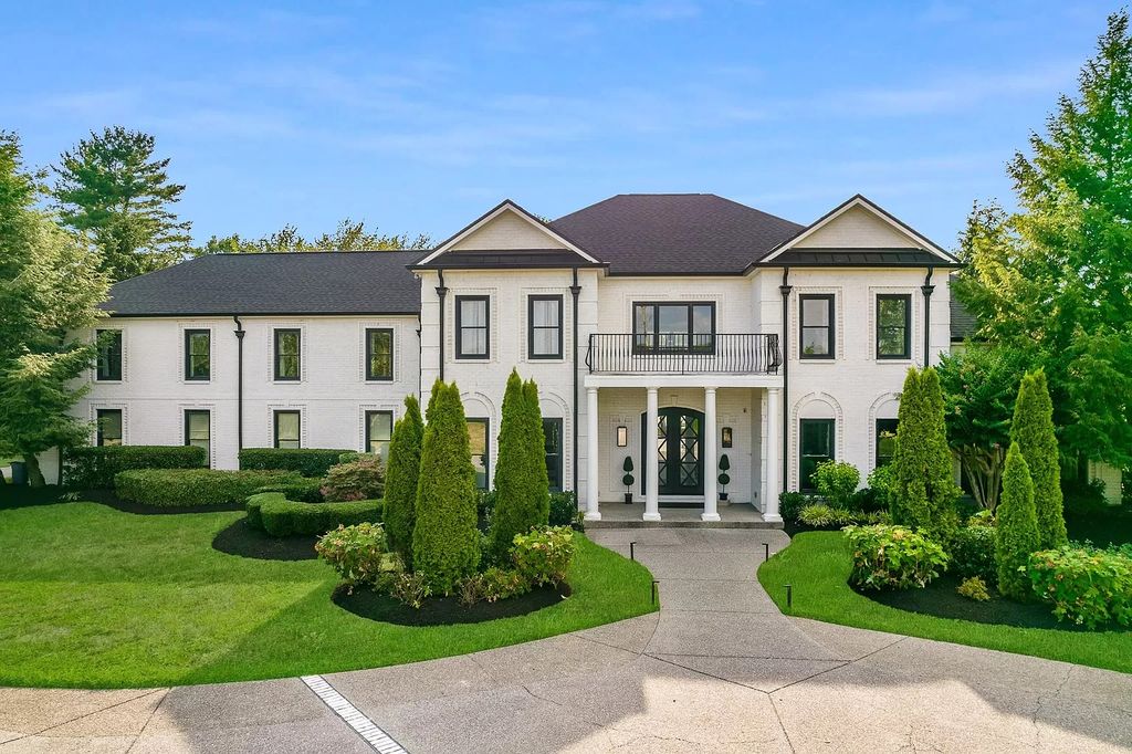 The Estate in Brentwood is a luxurious home fully fenced on 2.04 beautiful acres with a gated entry and fountain now available for sale. This home located at 305 Granny White Pike, Brentwood, Tennessee; offering 04 bedrooms and 06 bathrooms with 5,448 square feet of living spaces.