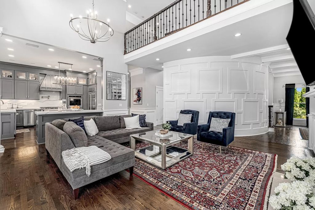 The Estate in Brentwood is a luxurious home fully fenced on 2.04 beautiful acres with a gated entry and fountain now available for sale. This home located at 305 Granny White Pike, Brentwood, Tennessee; offering 04 bedrooms and 06 bathrooms with 5,448 square feet of living spaces.