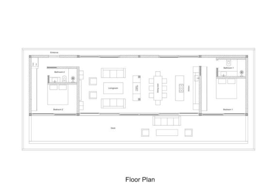Reed House with Open Plan by Kamil Taner Architecture & Interiors ...