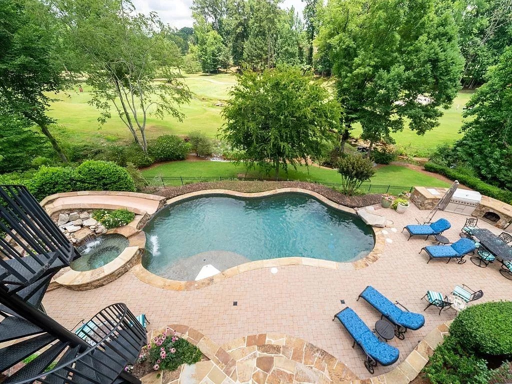The Estate in Duluth is a luxurious home exuding artfully planned interior now available for sale. This home located at 2681 Lovejoy Cir, Duluth, Georgia; offering 06 bedrooms and 08 bathrooms with 10,886 square feet of living spaces.