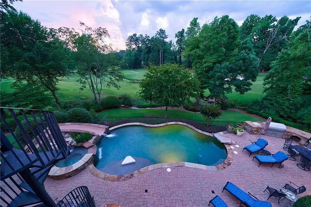 The Estate in Duluth is a luxurious home exuding artfully planned interior now available for sale. This home located at 2681 Lovejoy Cir, Duluth, Georgia; offering 06 bedrooms and 08 bathrooms with 10,886 square feet of living spaces.