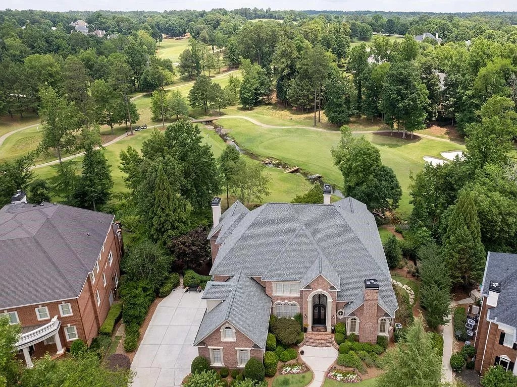 The Estate in Duluth is a luxurious home exuding artfully planned interior now available for sale. This home located at 2681 Lovejoy Cir, Duluth, Georgia; offering 06 bedrooms and 08 bathrooms with 10,886 square feet of living spaces.
