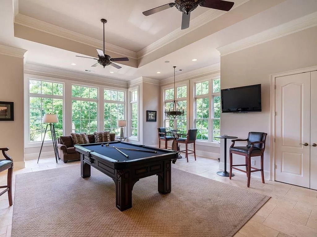The Estate in Duluth is a luxurious home exuding artfully planned interior now available for sale. This home located at 2681 Lovejoy Cir, Duluth, Georgia; offering 06 bedrooms and 08 bathrooms with 10,886 square feet of living spaces.