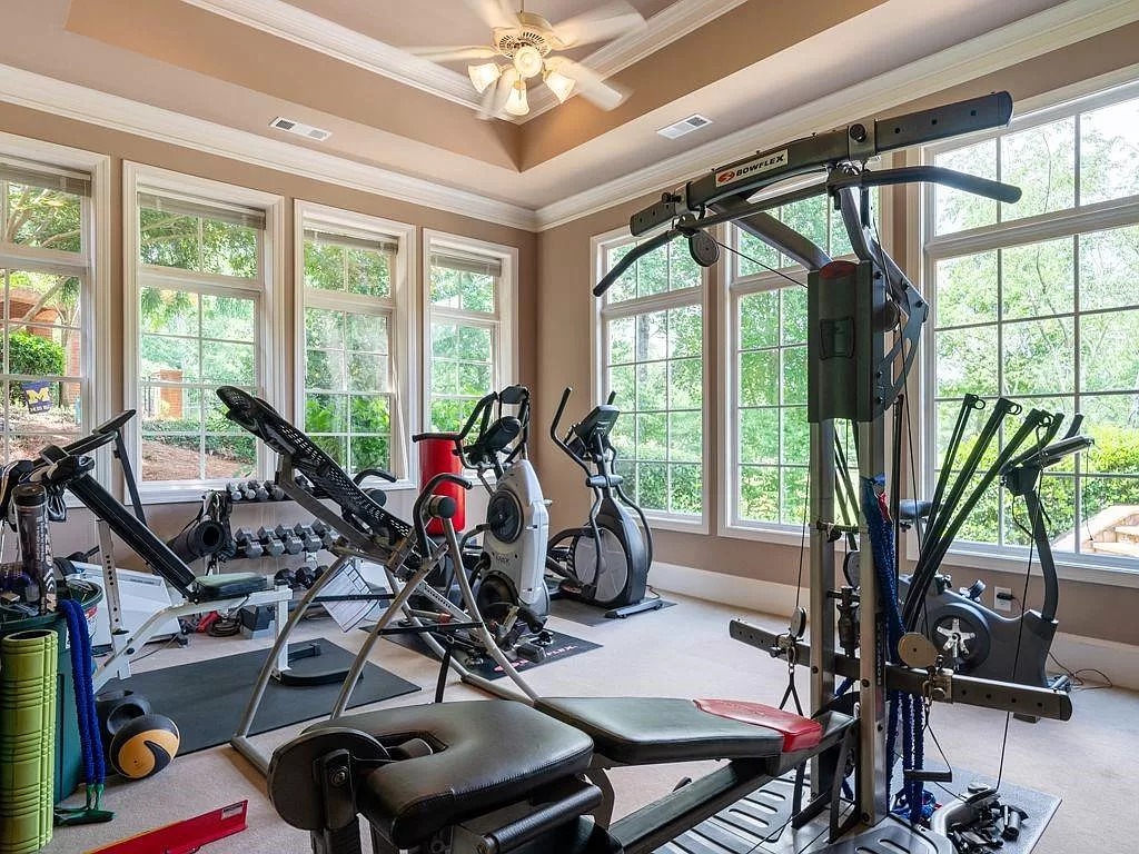 The Estate in Duluth is a luxurious home exuding artfully planned interior now available for sale. This home located at 2681 Lovejoy Cir, Duluth, Georgia; offering 06 bedrooms and 08 bathrooms with 10,886 square feet of living spaces.