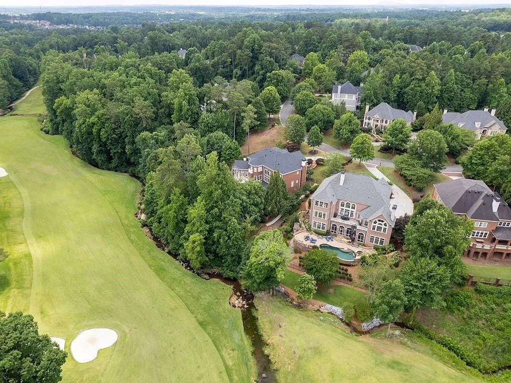 The Estate in Duluth is a luxurious home exuding artfully planned interior now available for sale. This home located at 2681 Lovejoy Cir, Duluth, Georgia; offering 06 bedrooms and 08 bathrooms with 10,886 square feet of living spaces.