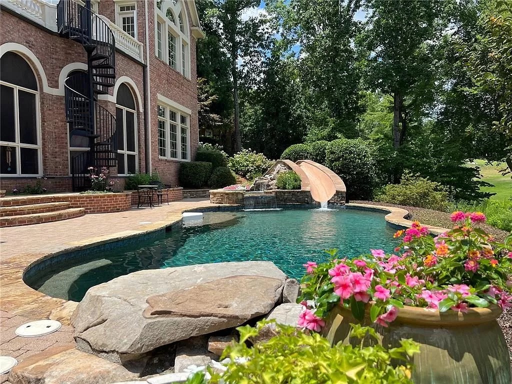 The Estate in Duluth is a luxurious home exuding artfully planned interior now available for sale. This home located at 2681 Lovejoy Cir, Duluth, Georgia; offering 06 bedrooms and 08 bathrooms with 10,886 square feet of living spaces.