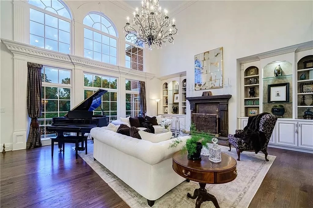 The Estate in Duluth is a luxurious home exuding artfully planned interior now available for sale. This home located at 2681 Lovejoy Cir, Duluth, Georgia; offering 06 bedrooms and 08 bathrooms with 10,886 square feet of living spaces.