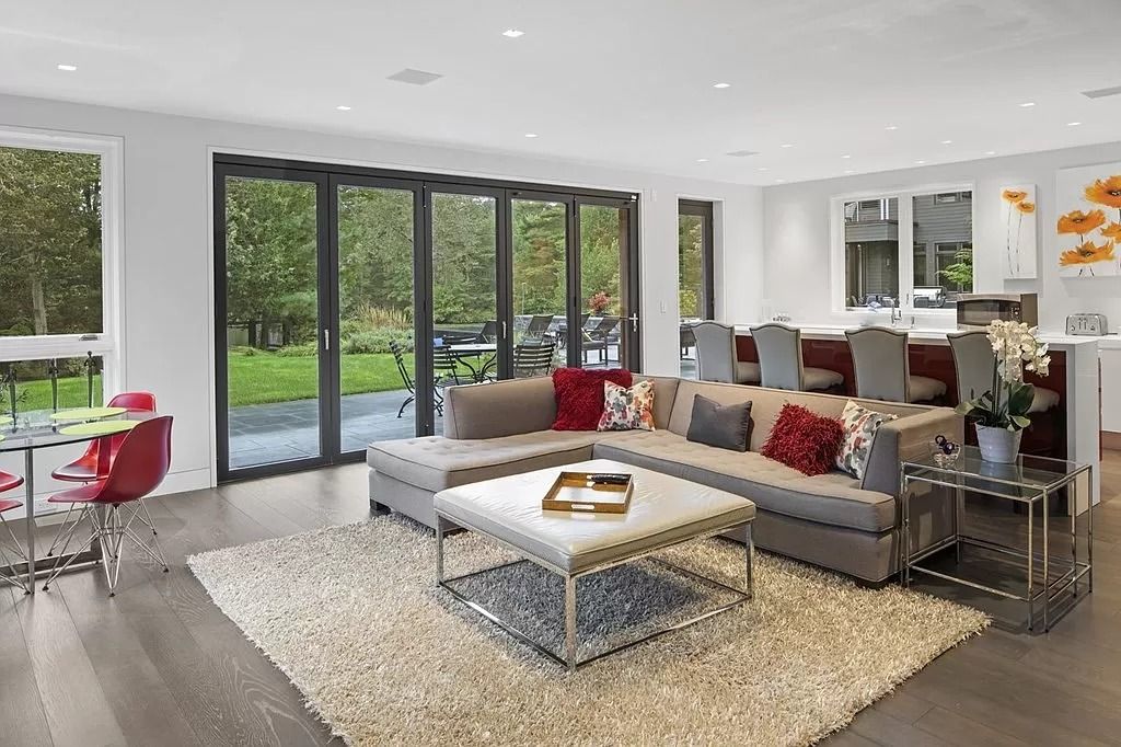 The Estate in Westwood is a luxurious home perfectly set at the end of a secluded acres now available for sale. This home located at 300 Summer St, Westwood, Massachusetts; offering 06 bedrooms and 09 bathrooms with 10,309 square feet of living spaces. 