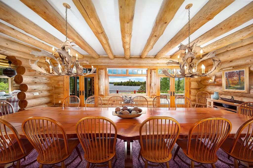 The Estate in Watersmeet is a luxurious home commanding panoramic lake views from all points now available for sale. This home located at 19210 Mamie Lake Rd W, Watersmeet, Michigan; offering 07 bedrooms and 07 bathrooms with 10,004 square feet of living spaces. 