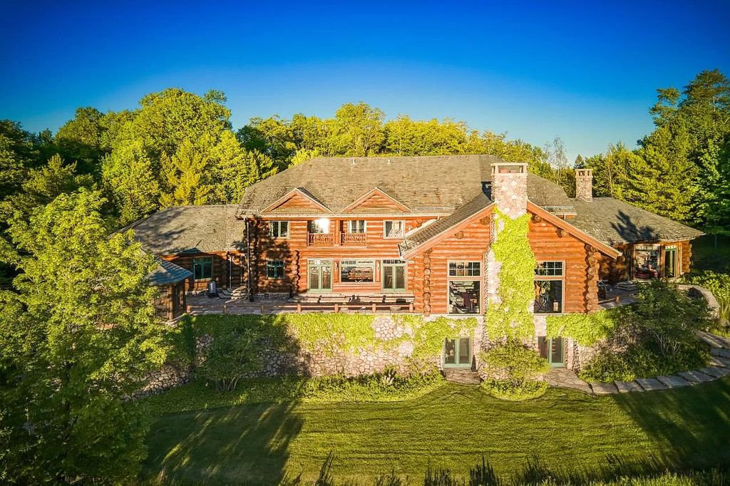 The Estate in Watersmeet is a luxurious home commanding panoramic lake views from all points now available for sale. This home located at 19210 Mamie Lake Rd W, Watersmeet, Michigan; offering 07 bedrooms and 07 bathrooms with 10,004 square feet of living spaces.