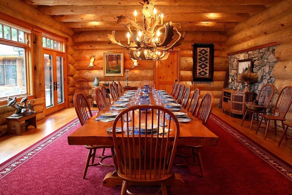 The Estate in Watersmeet is a luxurious home commanding panoramic lake views from all points now available for sale. This home located at 19210 Mamie Lake Rd W, Watersmeet, Michigan; offering 07 bedrooms and 07 bathrooms with 10,004 square feet of living spaces. 