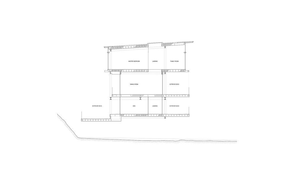 Suspension house with classic modern aesthetic by Fougeron Architecture 6