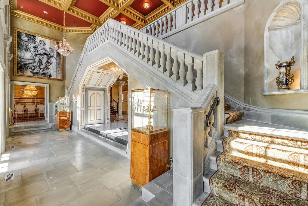 The Estate in Brentwood is a luxurious home filled with ornate details and flexible floor plan now available for sale. This home located at 9600 Concord Rd, Brentwood, Tennessee; offering 04 bedrooms and 08 bathrooms with 15,000 square feet of living spaces. 