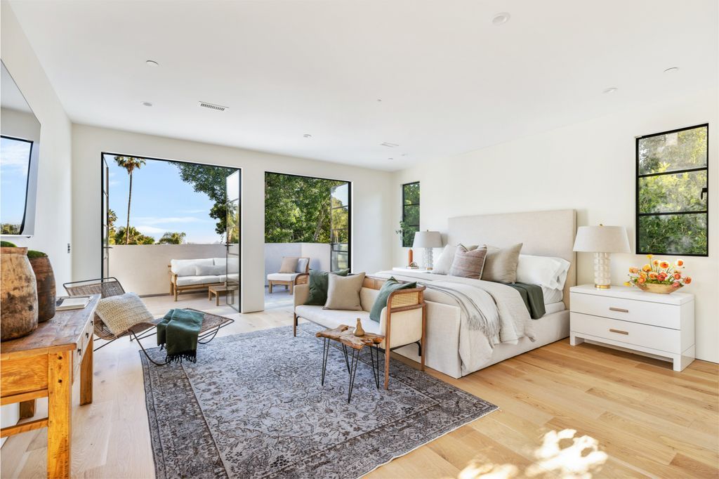 The House is Hollywood Hills, a spectacular Italian inspired villa with natural light flowing through the large windows and doors, enjoy views of the city, pool, and verdant landscaping is now available for sale. This home located at 9165 Cordell Dr, Los Angeles, California