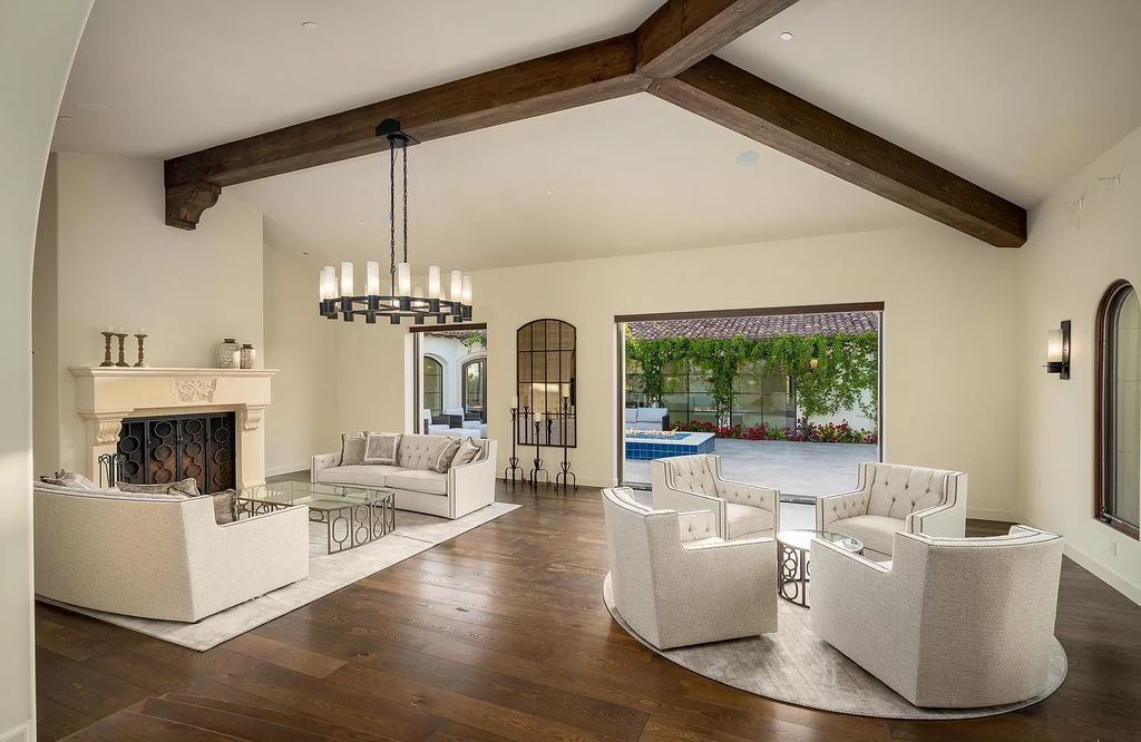 The Home in Rancho Santa Fe, a beautifully private estate with over 22,500 Square feet of indoor and outdoor covered living spaces perfect for todays ultimate lifestyle is now available for sale. This house located at 7029-31 Las Colinas, Rancho Santa Fe, California