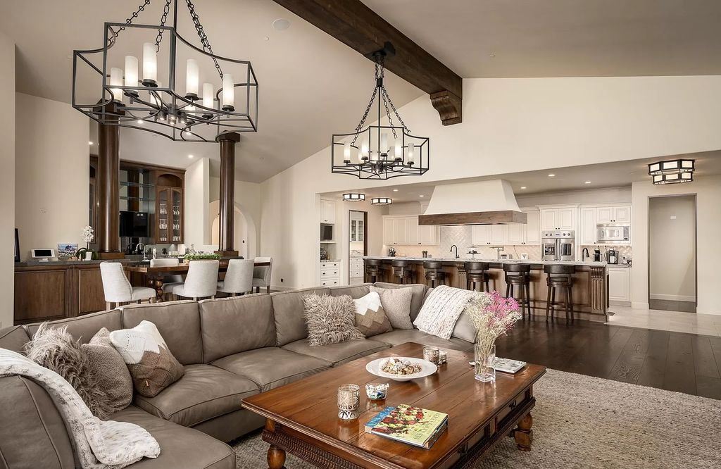 The Home in Rancho Santa Fe, a beautifully private estate with over 22,500 Square feet of indoor and outdoor covered living spaces perfect for todays ultimate lifestyle is now available for sale. This house located at 7029-31 Las Colinas, Rancho Santa Fe, California