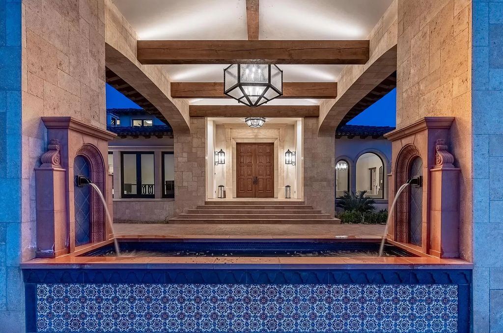 The Home in Rancho Santa Fe, a beautifully private estate with over 22,500 Square feet of indoor and outdoor covered living spaces perfect for todays ultimate lifestyle is now available for sale. This house located at 7029-31 Las Colinas, Rancho Santa Fe, California