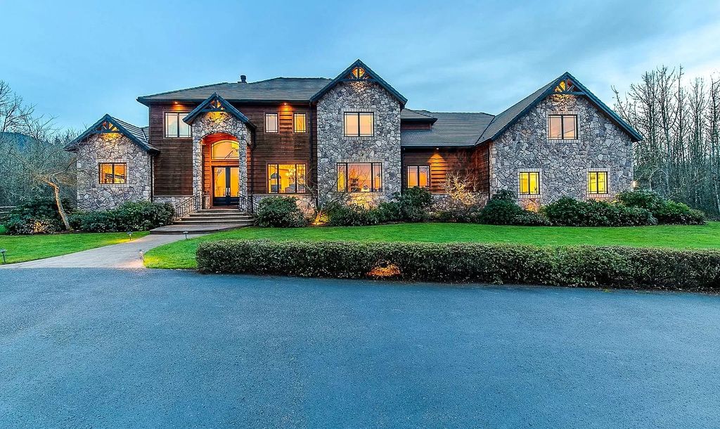 The Estate in Eugene is a luxurious home with open floor plan and expansive windows to bring the outside in now available for sale. This home located at 90896 Diamond Ridge Loop, Eugene, Oregon; offering 04 bedrooms and 06 bathrooms with 6,543 square feet of living spaces.