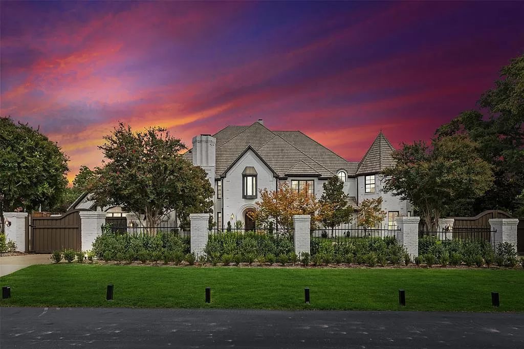 This 7.999 Million Sophisticated Traditional Home with Lush New Landscaping is An Entertainers Dream in Dallas 1