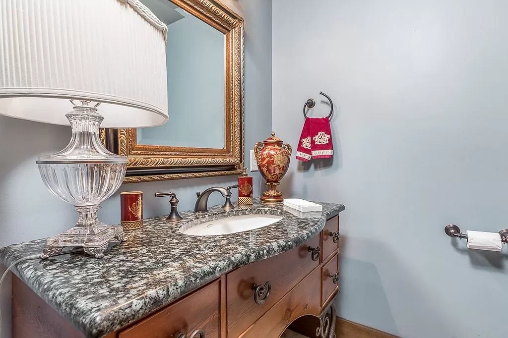 The Home in Columbus is a luxurious home with spectacular water views from almost every room, now available for sale. This home located at 6045 Round Hill Ct, Columbus, Georgia