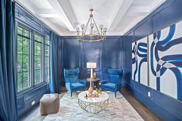 Curated visual reference: Fresh Look at Exquisite English Manor Style Home With Modern Finishes And Luxurious