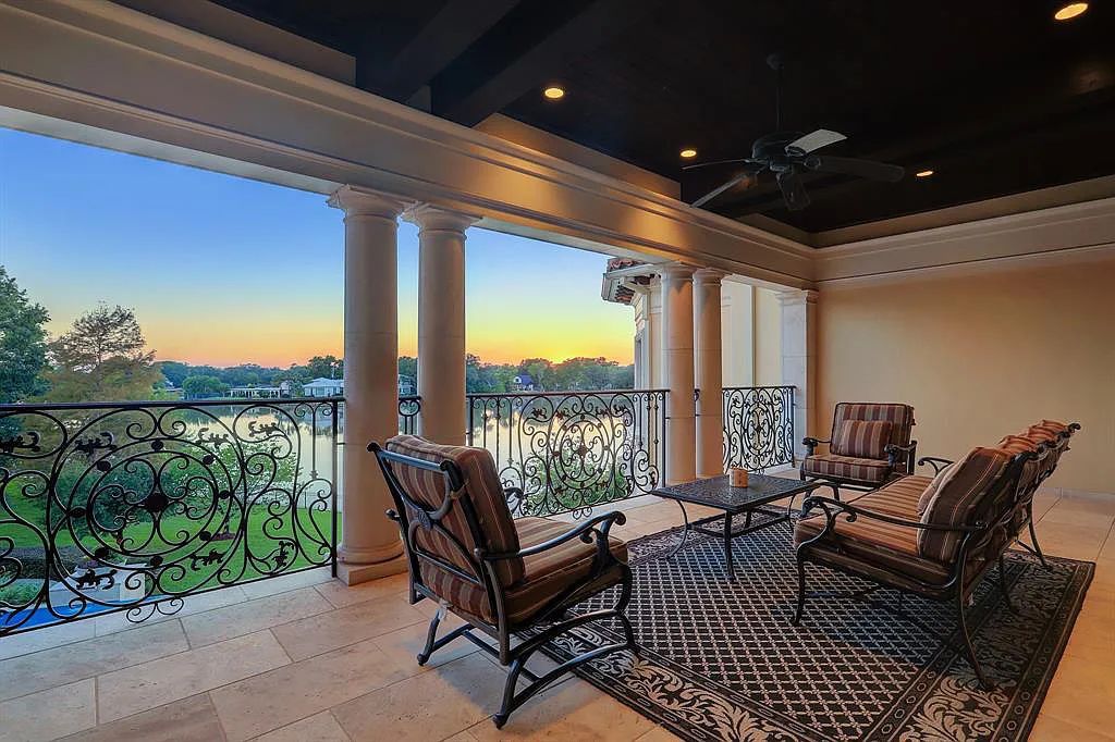 The Home in Sugar Land, a world class architectural masterpiece inspired by Europe's great estates offers endless lifestyle with opulent formals for entertaining, a gorgeous kitchen, wellness gym, two game rooms, wet bars, media room and other entertainment amenities is now available for sale. This home located at 11 Paradise Point Dr, Sugar Land, Texas