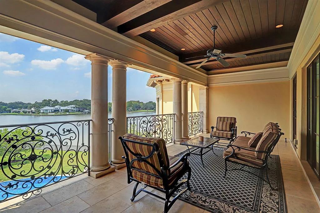 The Home in Sugar Land, a world class architectural masterpiece inspired by Europe's great estates offers endless lifestyle with opulent formals for entertaining, a gorgeous kitchen, wellness gym, two game rooms, wet bars, media room and other entertainment amenities is now available for sale. This home located at 11 Paradise Point Dr, Sugar Land, Texas