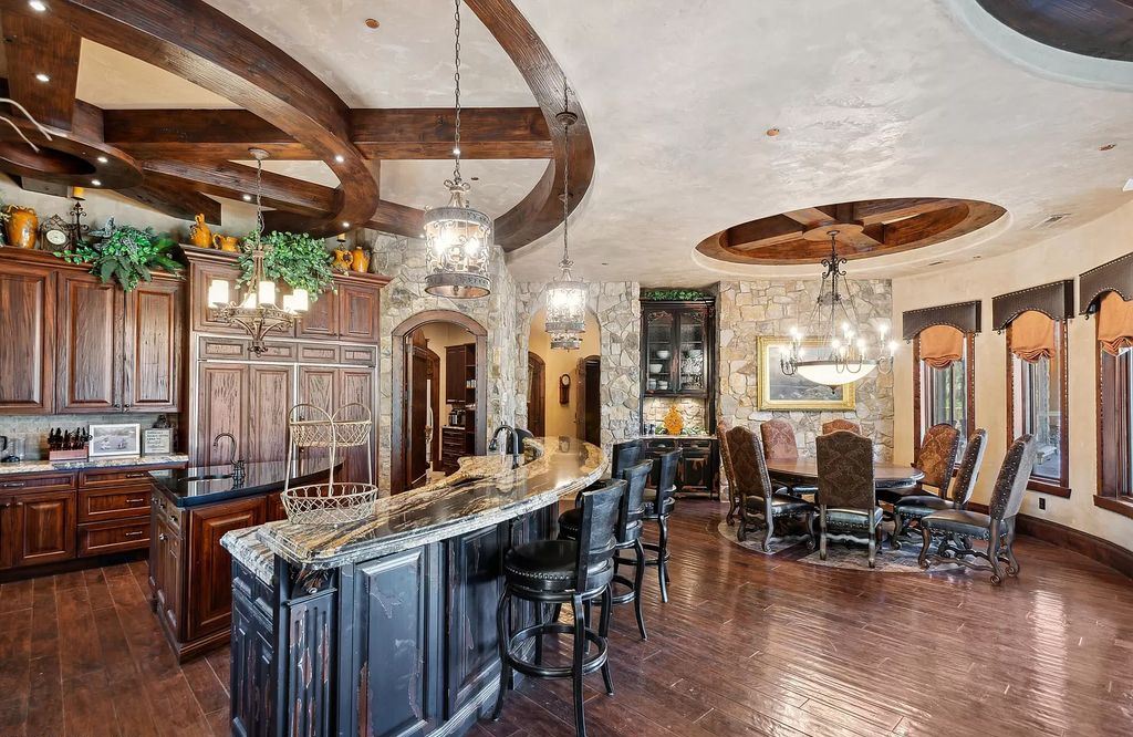 The Estate in Washington, a luxurious home with over 0.5 acre pond plenty of space for parking offering resort style pool, full sports court, theatre room, indoor gym, full bar, pavillion & indoor basketball court and  is now available for sale. This home located at 90 W Triple Crown Ln, Washington, Utah