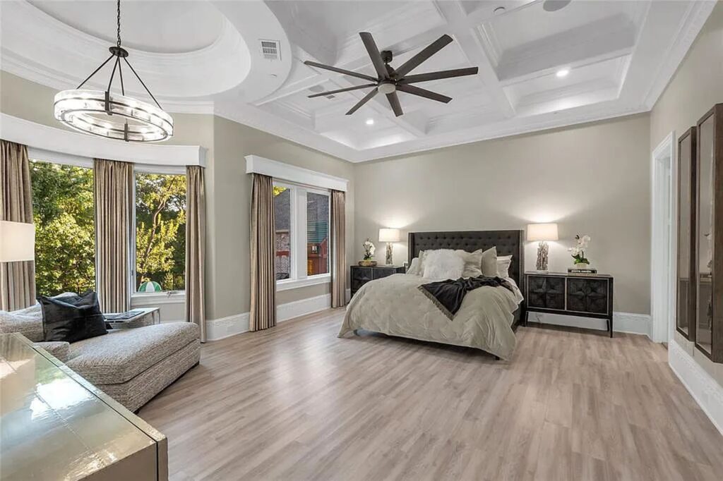 The Home in Frisco, an extraordinary modified Tudor style custom estate offers multiple spaces for entertaining and luxury amenities including onsite splash pad, pool and spa, two story terrace with balcony, theater room, game room, wine cellar and more is now available for sale. This home located at 6267 Sweeney Trl, Frisco, Texas