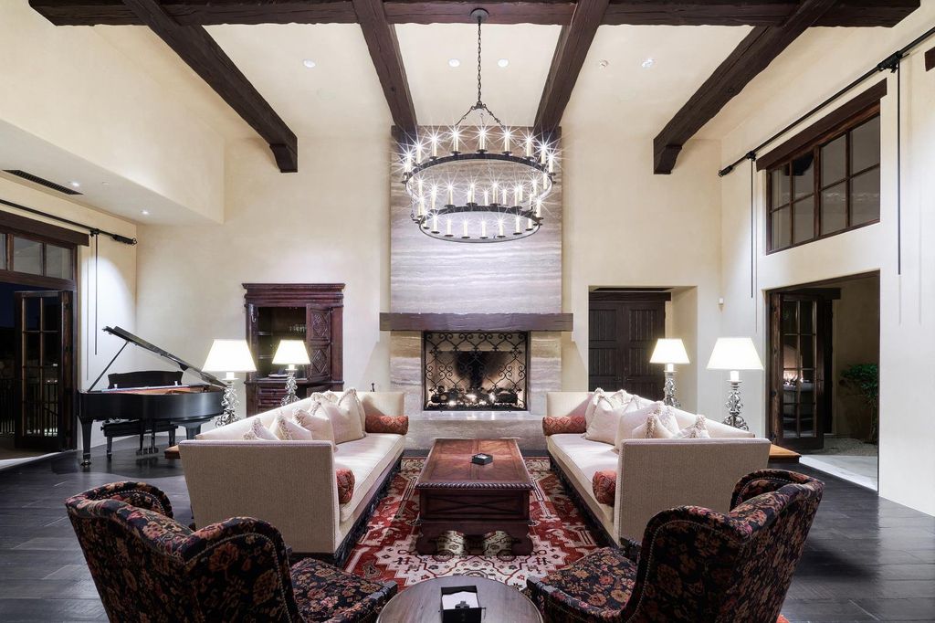 The Estate in Scottsdale, a mountainside sanctuary that offers both privacy and an organic connection to the Sonoran Desert built with the highest quality materials and workmanship is now available for sale. This home located at 10738 E Diamond Rim Dr, Scottsdale, Arizona