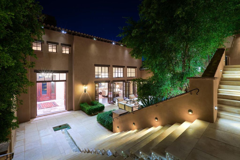 The Estate in Scottsdale, a mountainside sanctuary that offers both privacy and an organic connection to the Sonoran Desert built with the highest quality materials and workmanship is now available for sale. This home located at 10738 E Diamond Rim Dr, Scottsdale, Arizona
