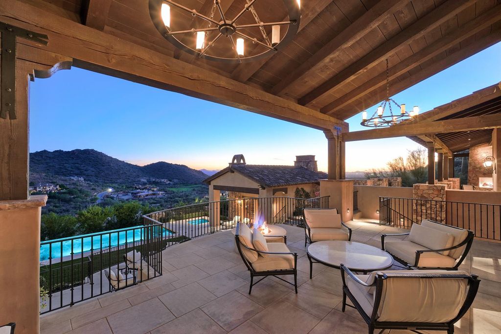 The Estate in Scottsdale, a mountainside sanctuary that offers both privacy and an organic connection to the Sonoran Desert built with the highest quality materials and workmanship is now available for sale. This home located at 10738 E Diamond Rim Dr, Scottsdale, Arizona