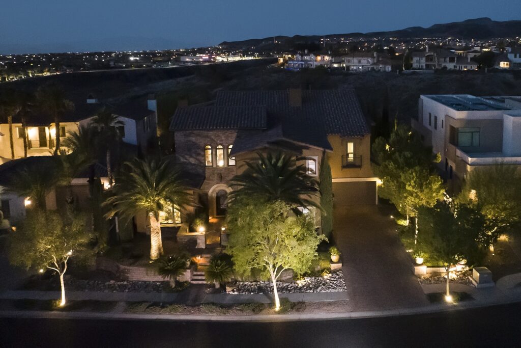 The Home in Henderson, a villa at Gated Marquis in Seven Hills with elegant upgrades and finishes offering sensational golf, mountain and city views is now available for sale. This home located at 1308 Villa Barolo Ave, Henderson, Nevada