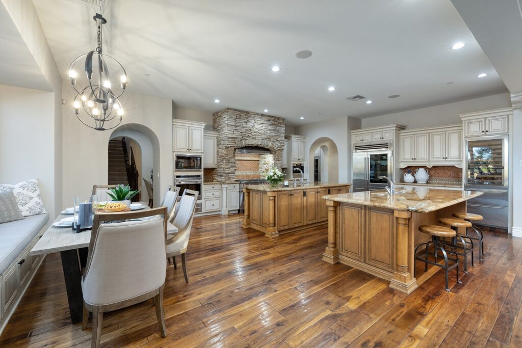 The Home in Henderson, a villa at Gated Marquis in Seven Hills with elegant upgrades and finishes offering sensational golf, mountain and city views is now available for sale. This home located at 1308 Villa Barolo Ave, Henderson, Nevada