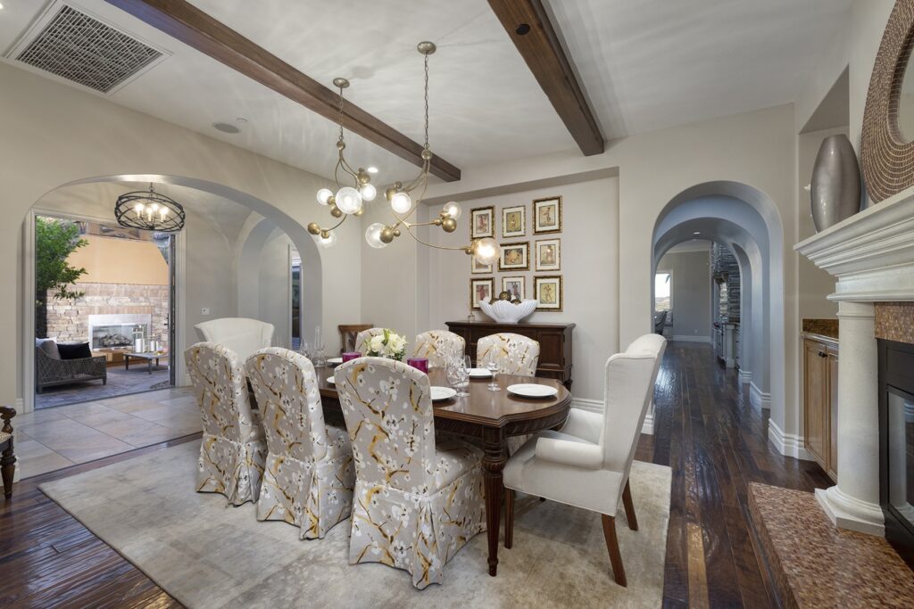 The Home in Henderson, a villa at Gated Marquis in Seven Hills with elegant upgrades and finishes offering sensational golf, mountain and city views is now available for sale. This home located at 1308 Villa Barolo Ave, Henderson, Nevada