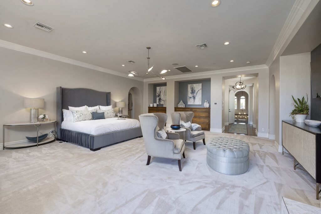 The Home in Henderson, a villa at Gated Marquis in Seven Hills with elegant upgrades and finishes offering sensational golf, mountain and city views is now available for sale. This home located at 1308 Villa Barolo Ave, Henderson, Nevada