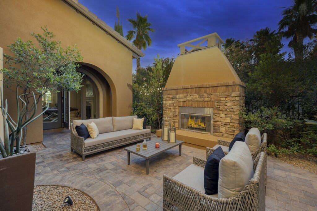 The Home in Henderson, a villa at Gated Marquis in Seven Hills with elegant upgrades and finishes offering sensational golf, mountain and city views is now available for sale. This home located at 1308 Villa Barolo Ave, Henderson, Nevada