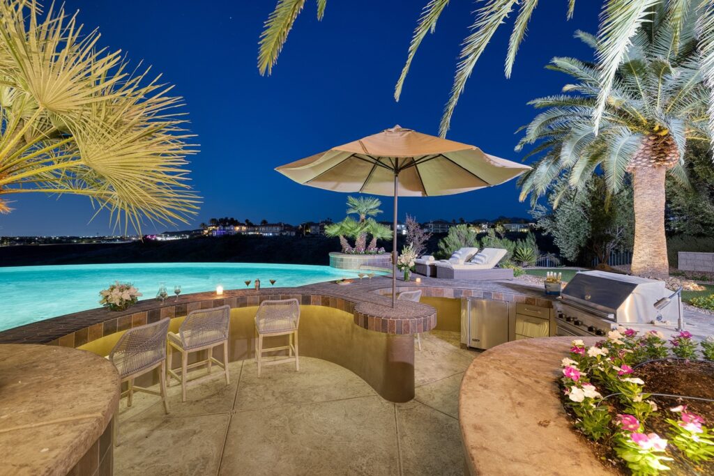 The Home in Henderson, a villa at Gated Marquis in Seven Hills with elegant upgrades and finishes offering sensational golf, mountain and city views is now available for sale. This home located at 1308 Villa Barolo Ave, Henderson, Nevada